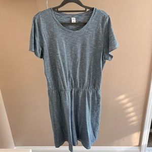 Cinched Waist T-shirt Dress